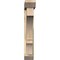 Ekena Millwork Balboa Slat Rough Sawn Bracket w/ Offset Brace, Douglas Fir, 6"W x 28"D x 36"H BKT0604X28X36BOA06RDF - alternate 2
